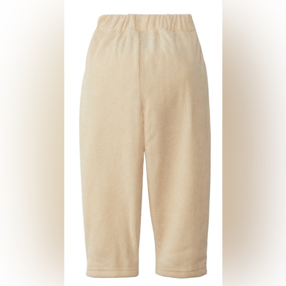 Denim Bay Kids Corduroy Pants with Elastic Waistband, Cream, Size 4, NWT - Picture 2 of 8